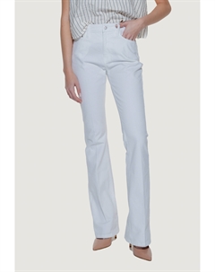 Брюки женские клеш, белый Guess