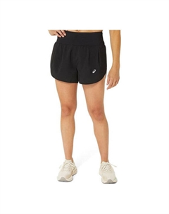 Шорты road 3.5inch running shorts 'black', черный Asics