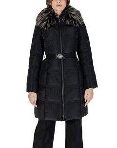 Пуховик с мехом, черный Guess