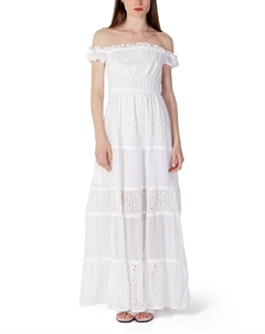 Платье макси, белый Guess