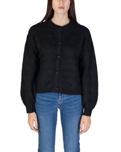 Кофта с объемными рукавами, черный Only