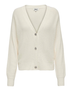 Кофта на пуговицах, белый Only