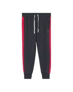 Брюки casual pants 'black red', черный Converse