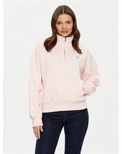 Толстовка свободного кроя, розовый Guess