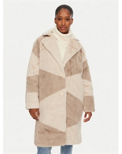 Шуба свободного кроя, серый Bomboogie