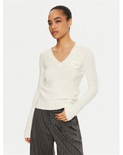 Свитер обычного кроя, экрю Liu jo