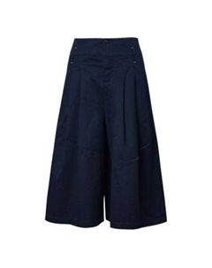 Брюки culotte pants 'navy', синий Converse