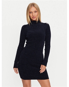 Коктейльное платье стандартного кроя, синий Guess