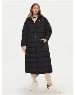 Пуховик стандартного кроя, черный Guess