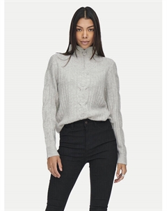 Свитер обычного кроя, серый Jdy