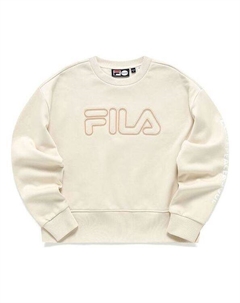 Свитер logo pullover 'beige', бежевый Fila fusion