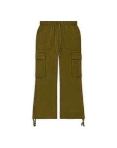 Брюки knit cargo pants 'green', зеленый Converse