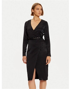 Коктейльное платье стандартного кроя, черный Guess