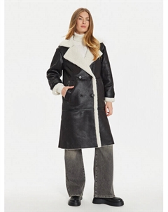 Шуба стандартного кроя, черный Vicolo