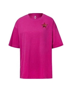 Футболка casual t-shirt 'purple', фиолетовый Converse