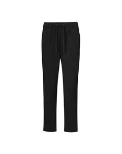 Брюки solid color high waist casual pants 'black', черный Converse