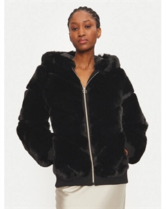 Шуба стандартного кроя, черный Rinascimento