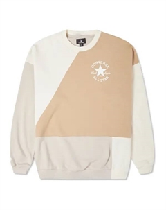 Свитер twisted classics crew 'khaki', хаки Converse