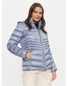 Пуховик стандартного кроя, синий Geox