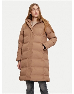 Пуховик стандартного кроя, желтый Cmp