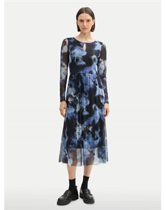 Платье на каждый день, стандартного кроя, синий Tom tailor