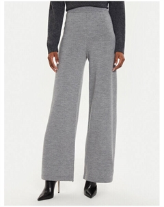Трикотажные брюки стандартного кроя, серый Weekend max mara