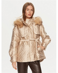 Парка стандартной посадки, бежевый Guess