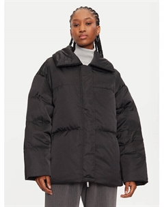 Пуховик стандартного кроя, черный Calvin klein