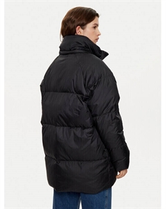 Пуховик свободного кроя, черный 4f