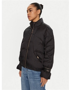 Пуховик стандартного кроя, черный Liu jo