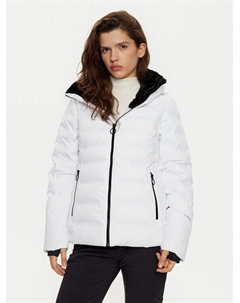Пуховик стандартного кроя, белый Cmp