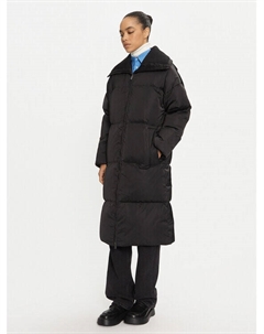 Пуховик стандартного кроя, черный Calvin klein