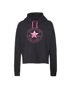 Свитер athleisure casual sports hooded knit hoodie black, черный Converse