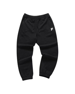 Брюки woven pants 'black', черный Fila fusion
