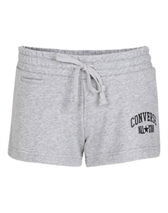 Шорты all star running shorts 'grey black', серый Converse