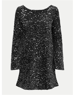 Коктейльное платье стандартного кроя, черный Jdy