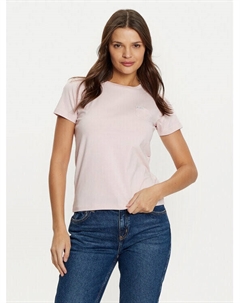 Футболка стандартного кроя, розовый Guess