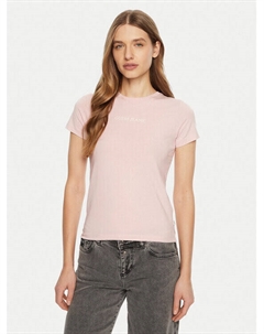 Футболка стандартного кроя, оранжевый Guess