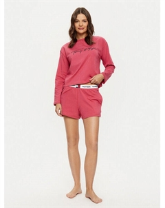 Пижамы стандартного кроя, розовый Tommy hilfiger