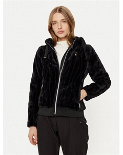 Шуба стандартного кроя, черный Aulp