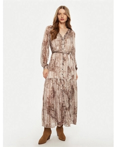 Платье на каждый день, стандартного кроя, синий Guess