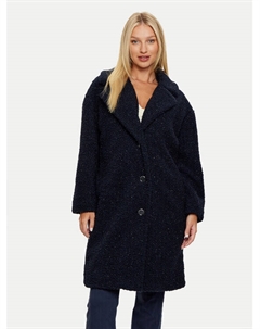 Зимнее пальто стандартного кроя, синий Guess