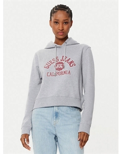 Толстовка обычного кроя, серый Guess