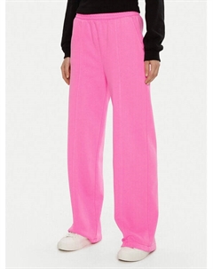 Широкие спортивные брюки, розовый Gap