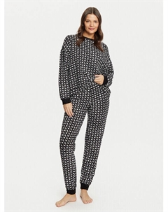 Пижамы стандартного кроя, черный Guess