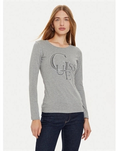 Блуза стандартного кроя, серый Guess