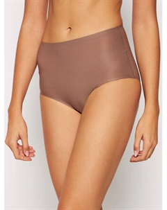 Классические женские трусы с завышенной талией, коричневый Chantelle