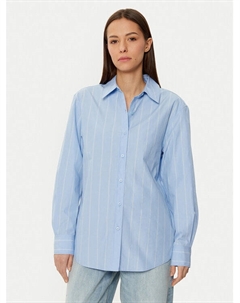 Рубашка стандартного кроя, голубой Calvin klein