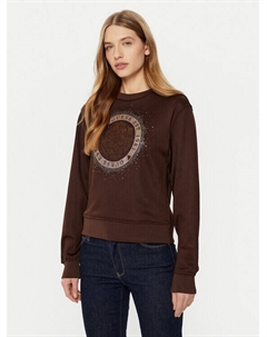 Толстовка обычного кроя, коричневый Guess