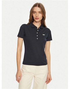 Рубашка поло стандартного кроя, синий Guess